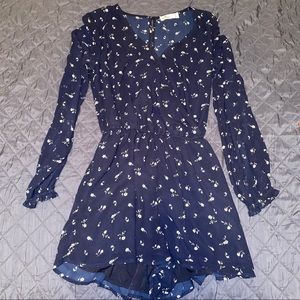 Floral (LongSleeve)Romper